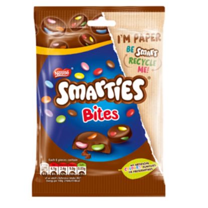 Picture of Pouch Smarties Bites Milk Choc 90g x11